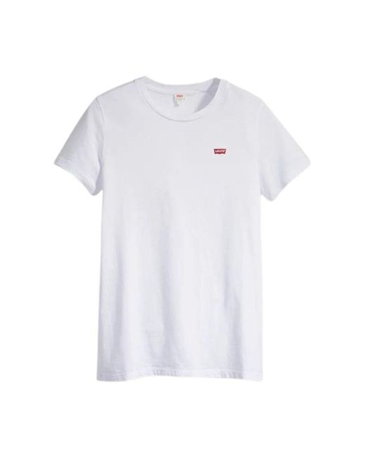 Levi's White T-Shirts