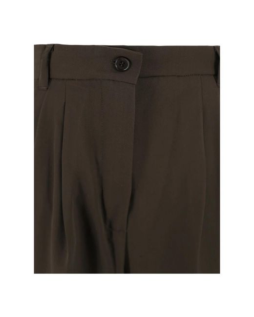 Weekend by Maxmara Bruine Zachte Fit Broek in het Brown