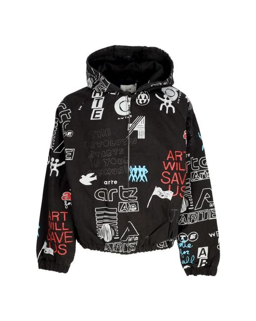 Light Jackets Arte' pour homme en coloris Black