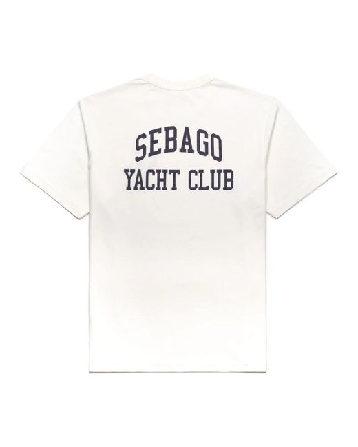 T-Shirts Sebago pour homme en coloris White