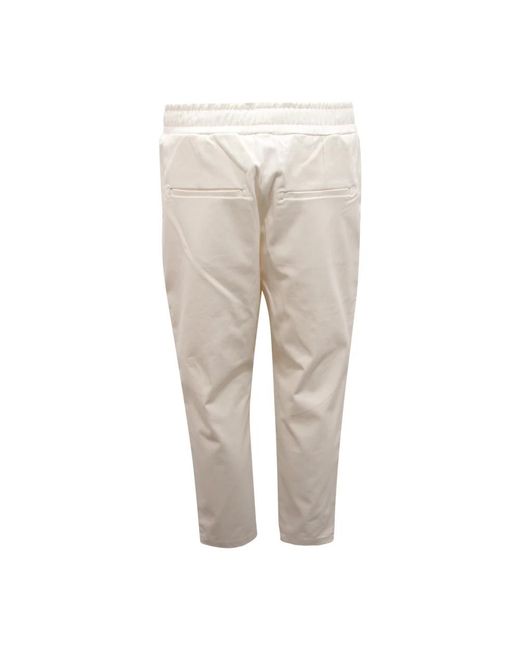 FAMILY FIRST Natural Cropped Trousers for men