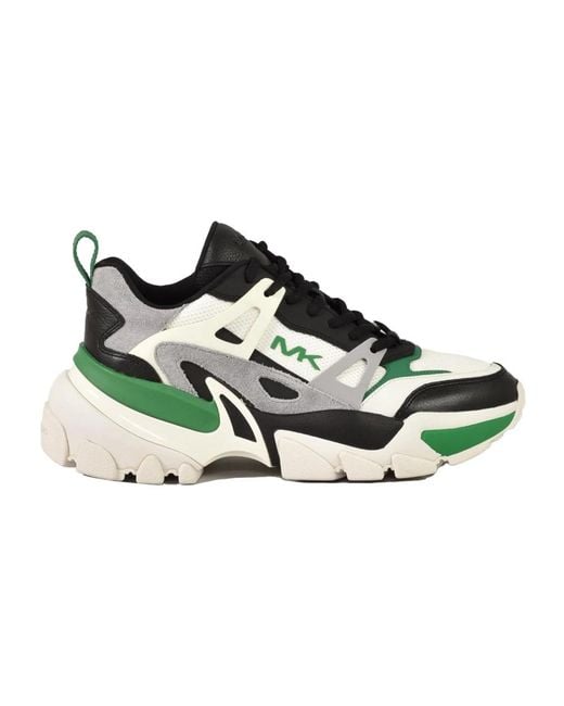 Sneakers con suola in gomma di Michael Kors in Green da Uomo