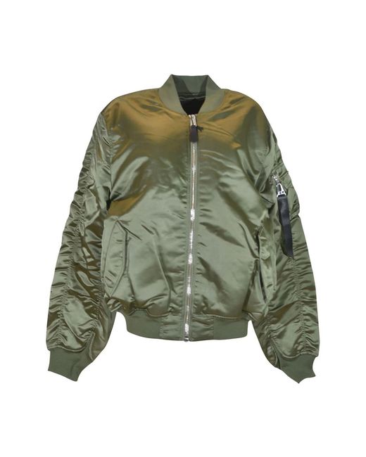 Alpha Industries Green Bomber Jackets for men