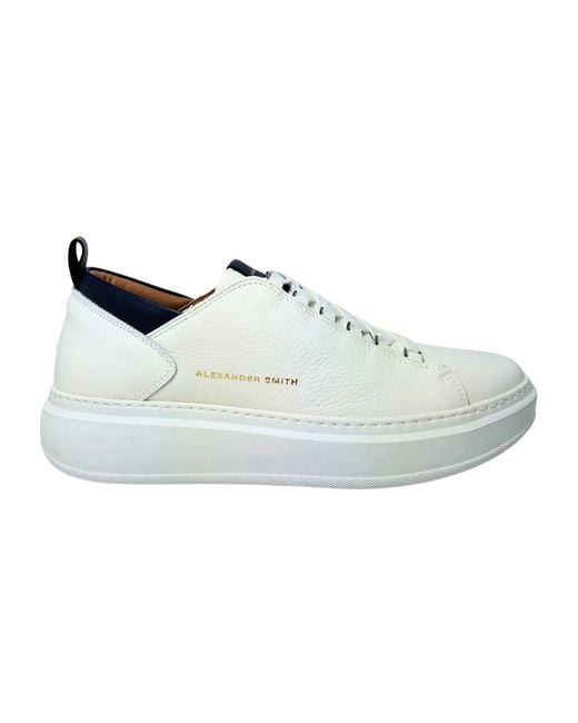 Alexander Smith White Sneakers for men
