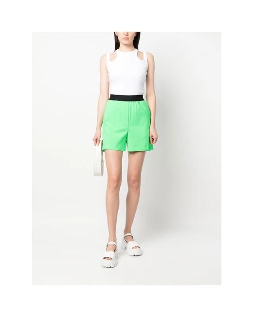 Short Shorts MSGM en coloris Green