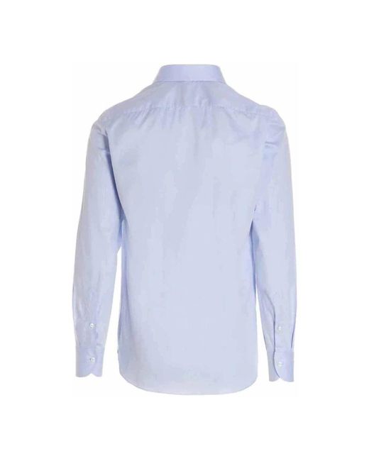 Borriello Blue Casual Shirts for men
