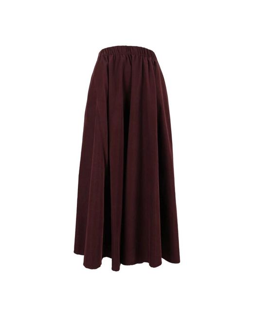 Aspesi Purple Maxi Skirts