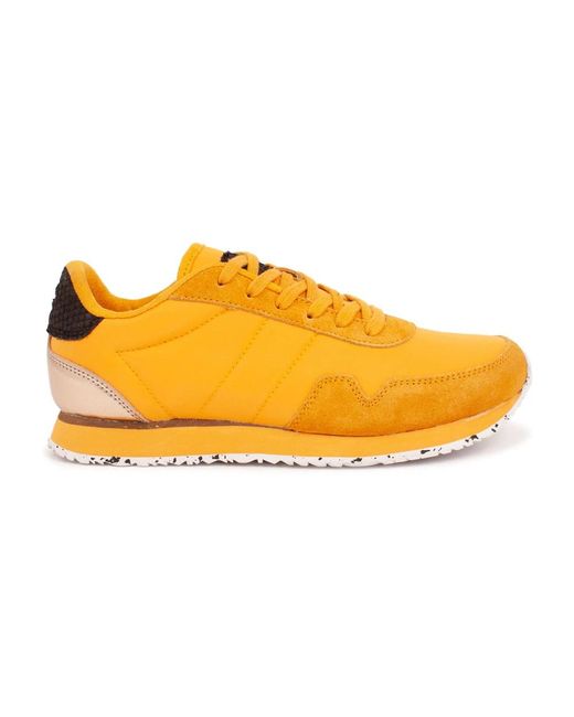 Woden Yellow Sneakers