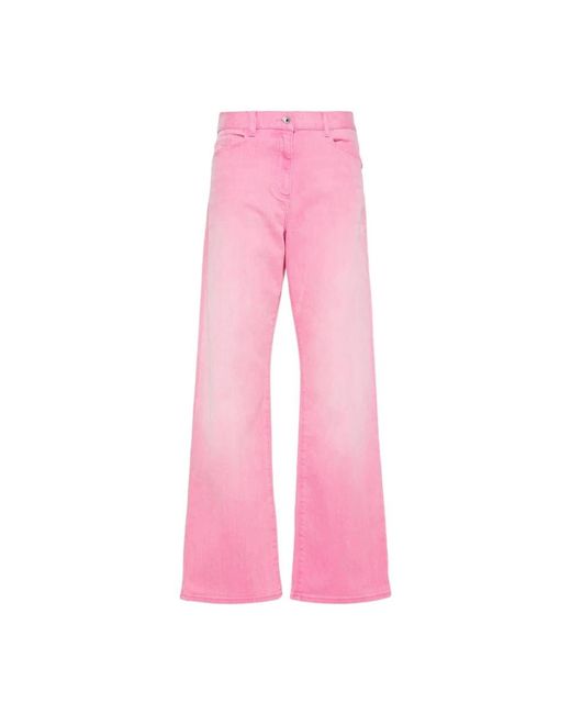 Pantalones vaqueros stone wash Patrizia Pepe de color Pink