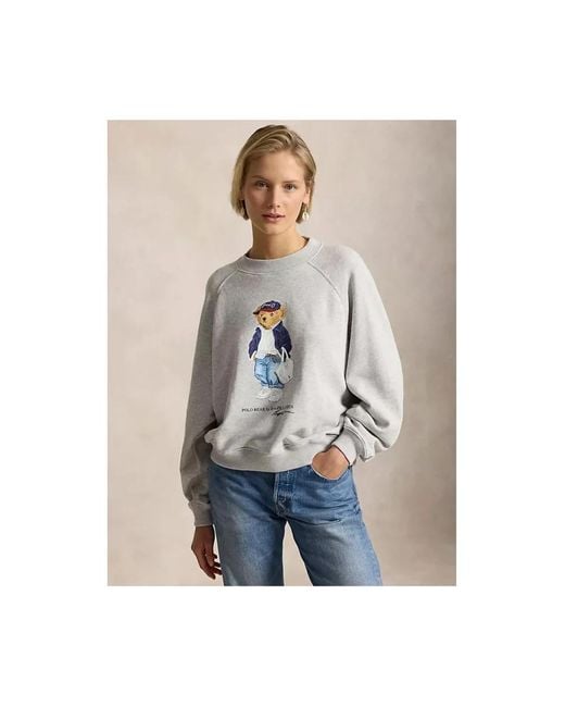 Polo Ralph Lauren Gray Sweatshirts