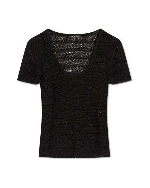 Rag & Bone Black T-Shirts
