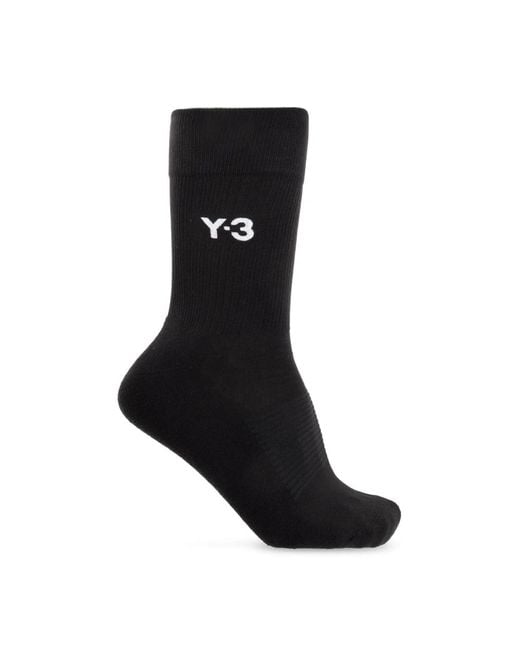 Y-3 Black Socks for men