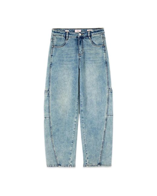 Oltre Rechte Jeans in het Blue