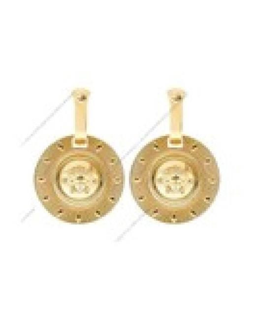 Earrings di Versace in Metallic