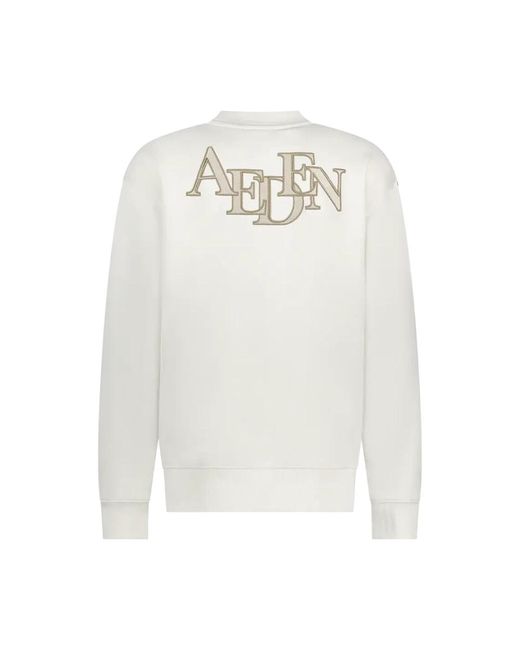 Aeden Sweatshirts in het White voor heren