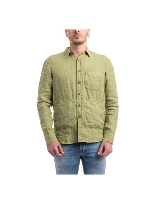 Aspesi Green Casual Shirts for men