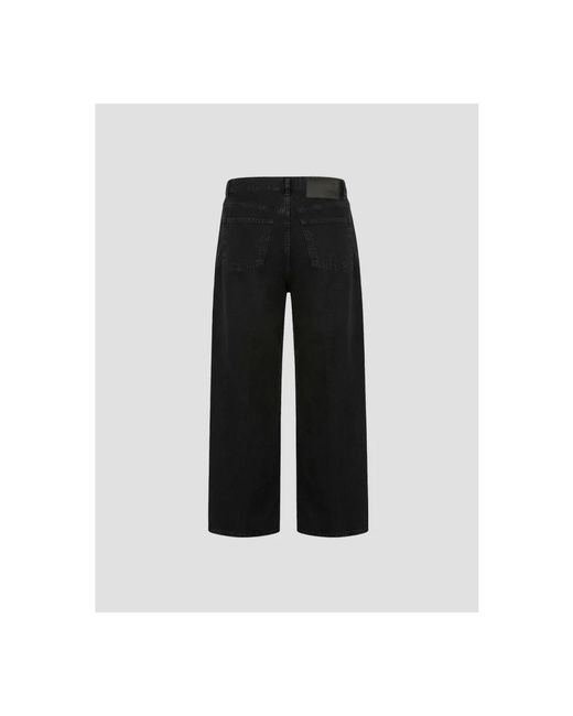 Haikure Black Straight Jeans
