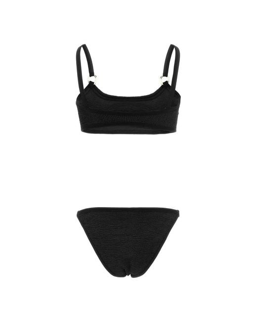 Hunza G Black Bikinis
