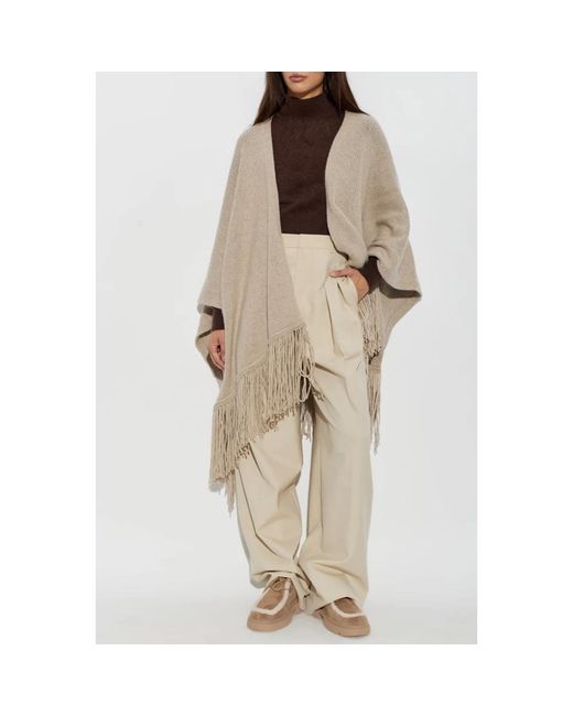 Capes Max Mara de color Natural