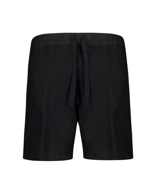 Casual Shorts 120% Lino de hombre de color Black