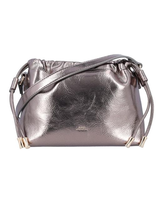 A.P.C. Gray Cross Body Bags