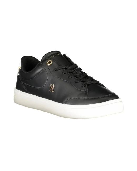 Tommy Hilfiger Black Sneakers