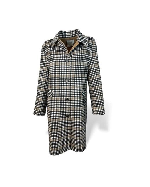 ViCOLO Black Single-Breasted Coats for men