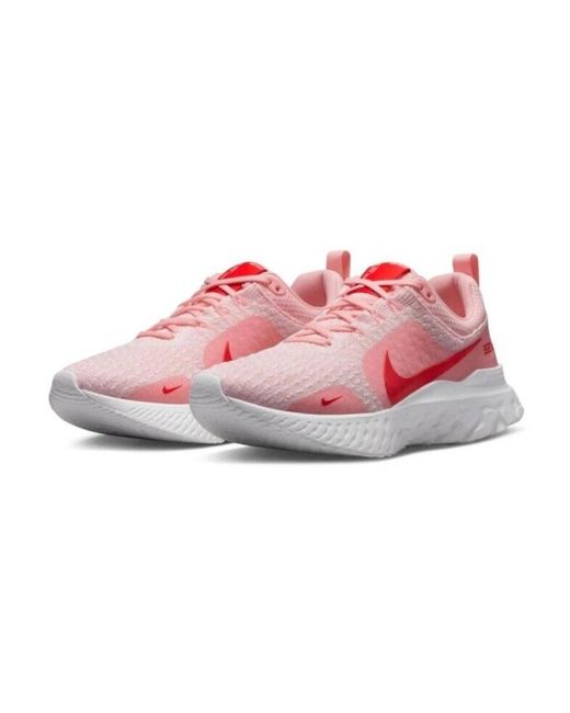 Nike Pink Roses laufschuhe - baskets react infinity run fk3