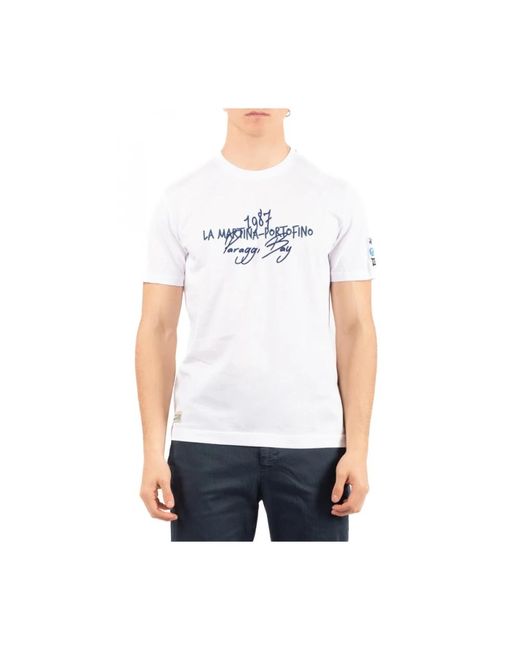 T-Shirts La Martina de hombre de color White