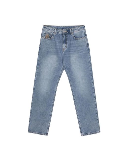 Billionaire Blue Straight Jeans for men