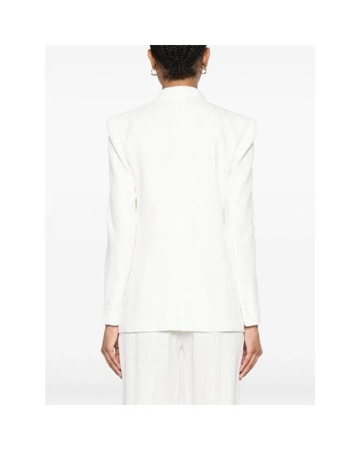Elisabetta Franchi White Blazers
