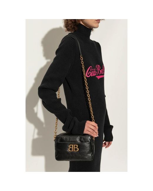 Shoulder Bags Balenciaga de color Black