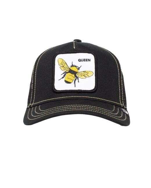 The queen bee trucker cap - nero di Goorin Bros in Black