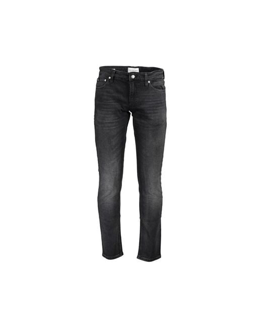 Calvin Klein Black Skinny Jeans for men