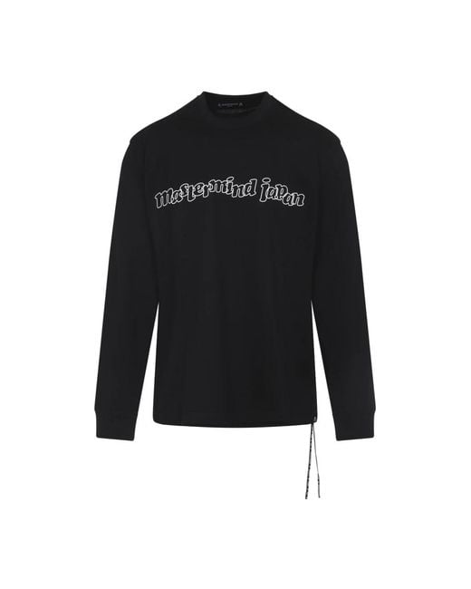 MASTERMIND WORLD Black Long Sleeve Tops for men