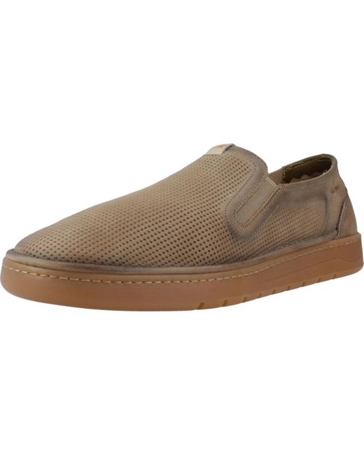 Fluchos Brown Loafers for men
