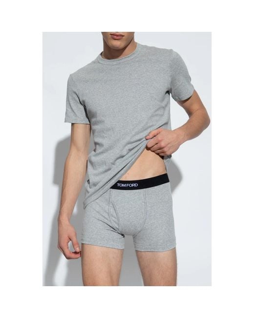 Tom Ford Gray T-Shirts for men