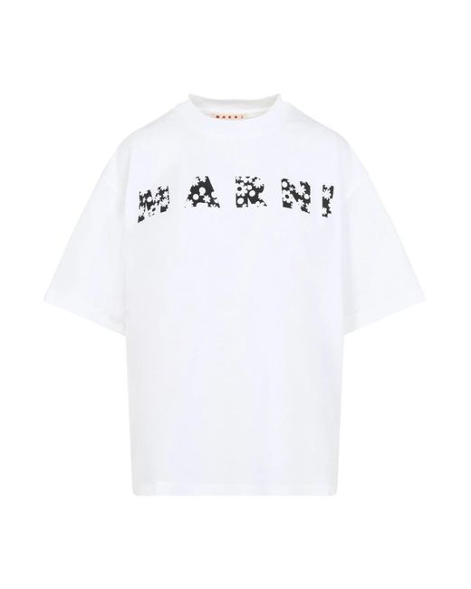 Marni T-Shirts in het White