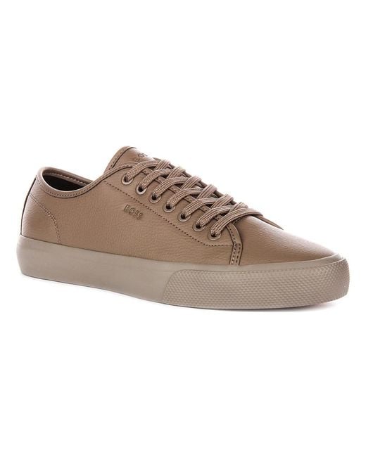 Boss Brown Sneakers for men