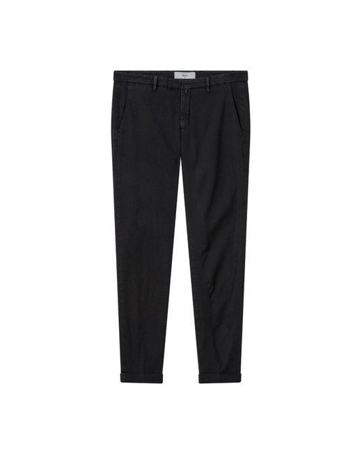 BRIGLIA Black Chinos for men
