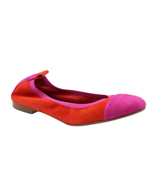 E mia Red Ballerina Shoes