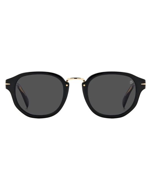 David Beckham Db 1077/s sonnenbrille in Black für Herren