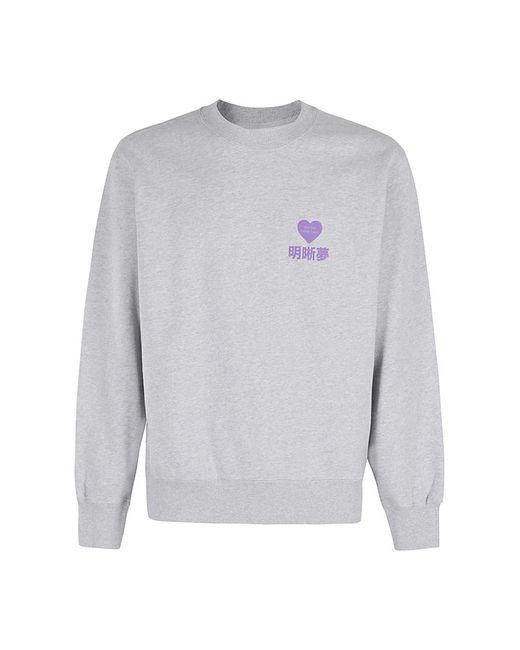Edwin Hoodies & Sweatvesten ,Grijs ,Katoen Hoogwaardige Legale Zweet Te Koop in het Gray voor heren