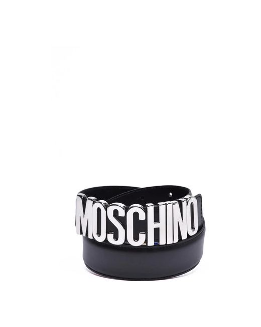 Belts di Moschino in Black da Uomo