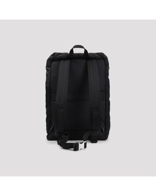 Off-White c/o Virgil Abloh Schwarze bucket bag & rucksack in Black für Herren
