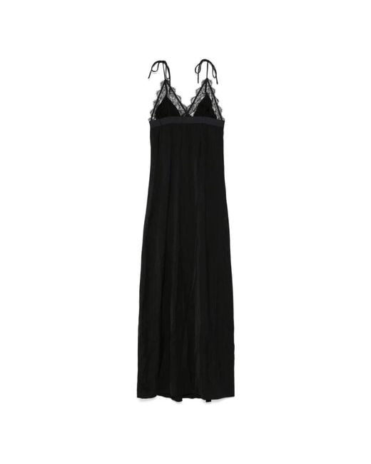 LoveStories Black Langes Schwarzes Stilvolles Kleid