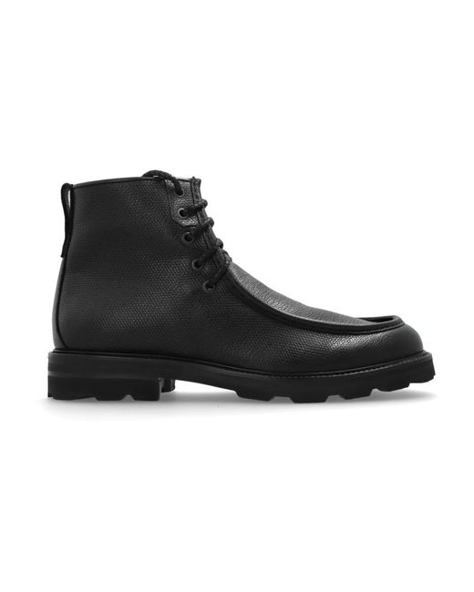 Lace-Up Boots di Brioni in Black da Uomo