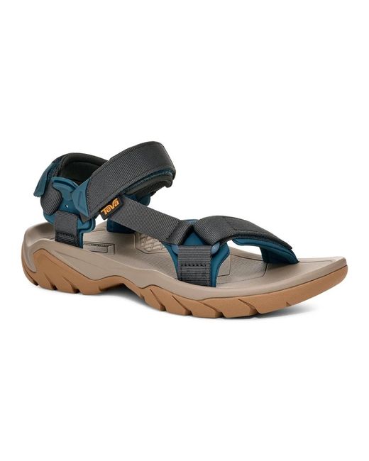 Flat Sandals Teva de hombre de color Blue