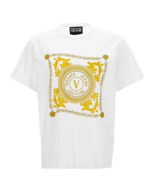 Versace Jeans Couture Shirts in het White voor heren