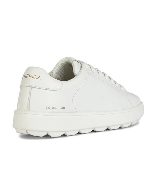 Geox White Sneakers